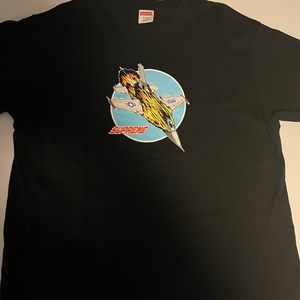 Supreme Black Jet Tee Size Medium